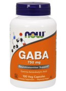 Заказать NOW GABA 750 мг 100 вег капс N